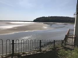 View from Dylan Thomas' house