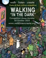 Walking in the dark cover